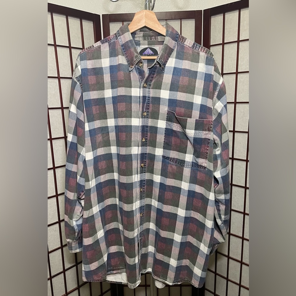 Vintage Topman Classic Flannel